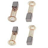 Set di 4 spazzole di carbone di ricambio per trapano D3000 Rotary Tool Motore elettrico 7 9 * 5 5 * 4 8mm Adatto per servizio motore