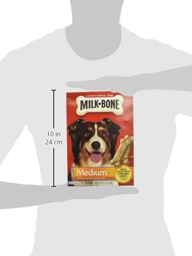 3 Pack - Milk Bone Medium Biscuits For Dogs Over 20 Lbs, 24 Ounce Box (17 Ounce)