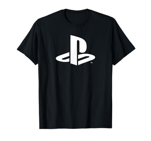 PlayStation Modern White Logo Video Game T-Shirt - image 1