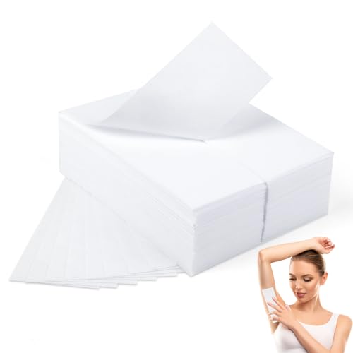 250 Pcs Large Non Woven Wax Strips for Hair Removal 7.8x 2.75 Waxing Strips Body and Facial Waxing Paper without Wax Soft and Skin-friendly for Face Arms Armpit Chest Back Bikini Leg