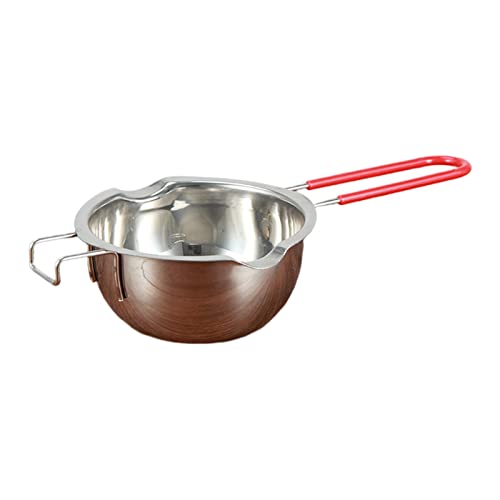 Olla de fusión de mantequilla de doble boquilla para cocinar en casa al aire libre, grande