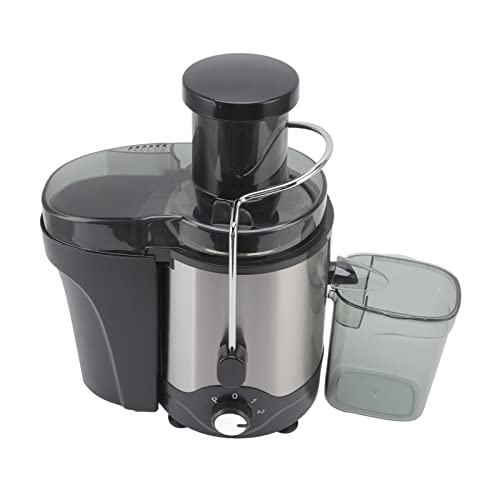 ZJchao Macchine per Spremiagrumi, Spremiagrumi Portatili in Acciaio Inossidabile Surriscaldamento a 3 velocità Centrifugo Estrattore di Spremiatore di Citrus Fiduciatore con Succo di Succo di Limone