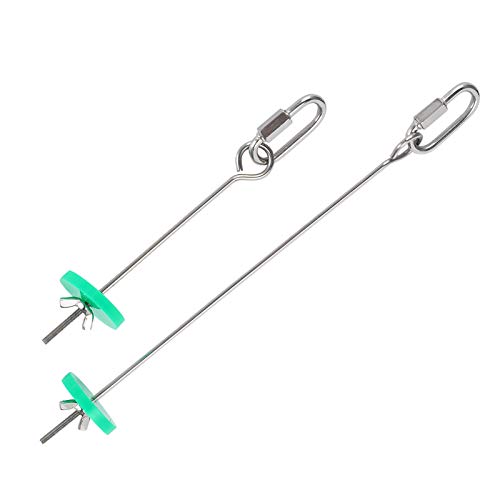 YIHEXUANkeji Roestvrij staal Vogels Voedsel Feeder Vork Opschorting Ontwerp Gemakkelijk te bevestigen met Voedsel voor… - Afbeelding 4