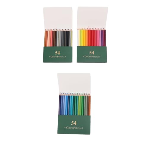 Amazon | 色鉛筆 54色 アート鉛筆 色鉛筆セット 子供と大人の塗り絵
