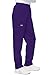 Cherokee Women's Workwear Scrubs Pull-On Cargo Pant, Grape, Medium