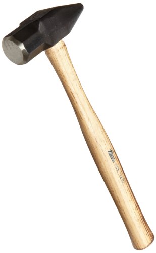 Martin 123G Carbon Steel 3lbs Cross Peen Engineer/Blacksmith Hand Hammer, 15-1/2" Overall Length