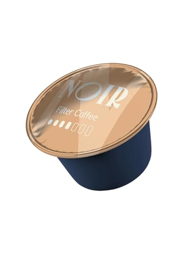 Image of Noir's Filter Coffee Bundle of 50 Pods | Arabica-Robusta Blend with Rich Chicory Notes | Full-Bodied Flavor | Dolce Gusto Compatible Pods | Pack of 5 Boxes
