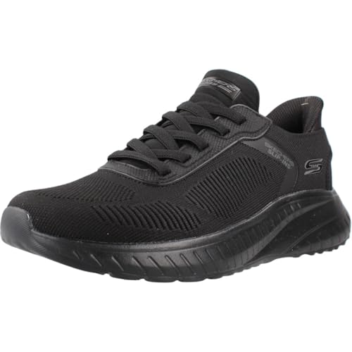 Image of Skechers Slip-ins Men's BOBS Sport Squad Chaos Solid Step Dark Taupe Trainers 118312