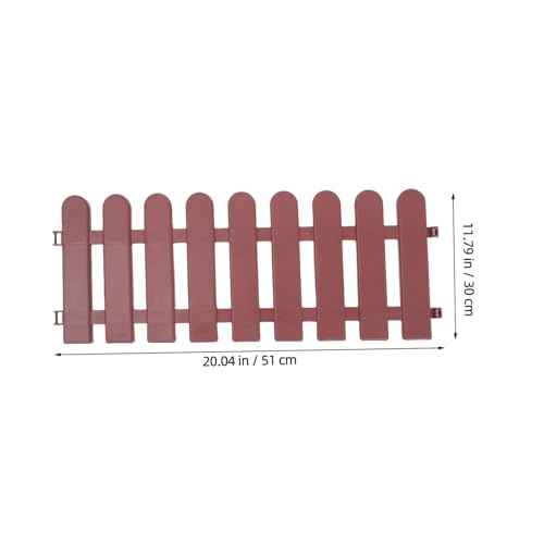 Clôture pour petits animaux avec design modulaire combiné en PVC haute résistance