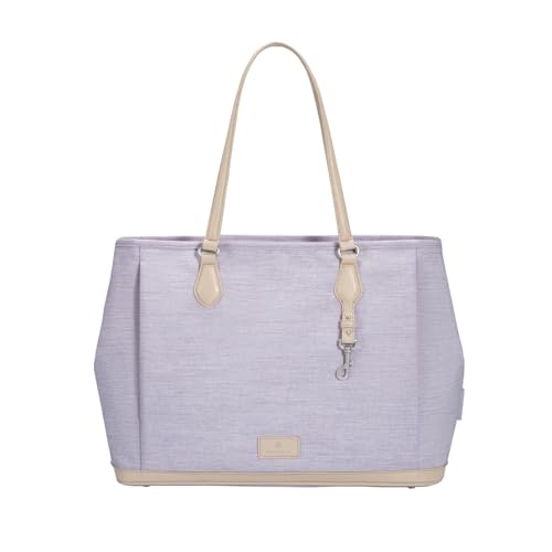 Nordace Siena Pro Tote Grande - Spacious 15 Inch Laptop Work Tote Bag for Everyday & Travel (Light Purple)