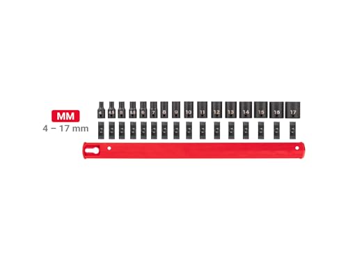 Image of TEKTON 1 /4 Inch Drive Impact Socket Set, 16-Piece | SID90102