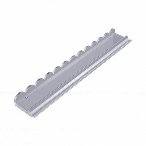 Soporte para Azulejos de Mahjong con Empujador Magnético Keenso Acrílico Transparente Festoneado
