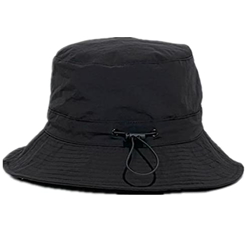 LANLYLGQ Cappello Unisex Impermeabile Nero