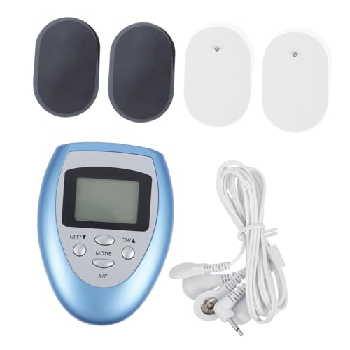 Imagen de KOCKSHION Masajeador Cervical Hombros Eléctrico Azul Aparato de para de Fatiga y Tensión Muscular Fácil Manejo Dispositivo Portátil para Relajación Corporal