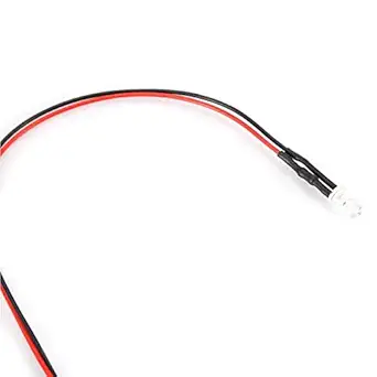 LED Light Cable 5mm Wired LED Diode Wired 20cm 12V Energy Saving for Led Diode(Colorful slow flash)