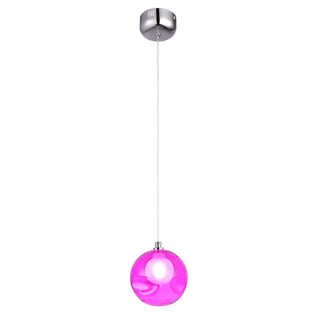 Plafonnier en verre à bulles de couleur luminaire 10 ou 12 lampes