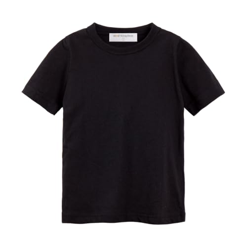Image of Mud Kingdom T-Shirt for Boys Short Sleeve Plain Cotton Classic Summer Casual Stripe