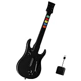 JNNJギターコントローラーギター エレキギターギターワイヤレスヒーローとロックバンドギターコントローラのた め に使用されるヒーローとロック (ブラック)