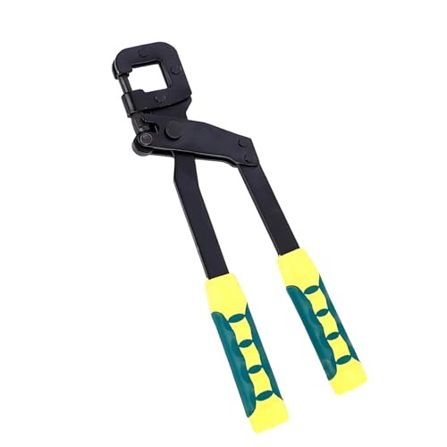 Pinza crimpatrice in metallo con manico ergonomico, morsetto in acciaio per operazioni facili nella costruzione di cartongesso e cartongesso