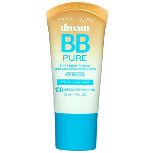 Maybelline Dream Fresh BB 8-in-1 Beauty Balm Skin Perfector SPF 30, Light/Medium, 1 oz (Pack of 4)