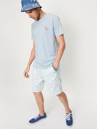Image of Max Men's Printed Slim Fit T-Shirt