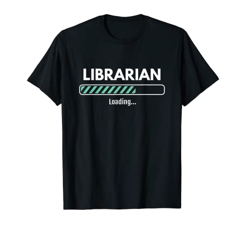 Librarian Loading Studying Library Camiseta