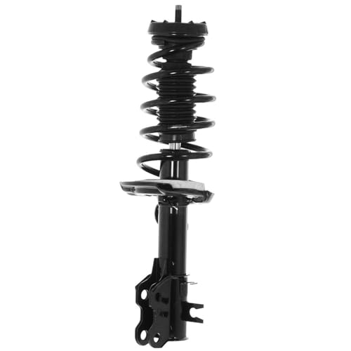 Image of Detroit Axle - 8pc Front Struts Kit for 2013-2016 Chevrolet Sonic [RS], 2 Struts with Coil Spring Assembly 2 Sway Bar End Links 4 Outer Inner Tie Rods 2014 2015 Replacement Suspension