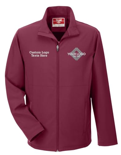 INK STITCH TT80 Men Custom Embroidery Personalized Logo Texts Leader Soft Shell Jackets