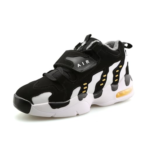 Men's Fleece-Lined Stylish Sneakers: Sporty Style. Suitable for Casual Sports and Walking.