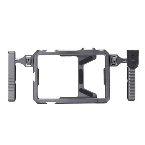 Plyisty Equipo de Vídeo para Teléfono Inteligente, Estabilizador de Teléfono de Aleación de Aluminio con Control Remoto, para Cine, Vlogging, Transmisión en Vivo