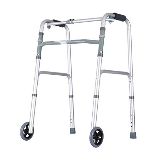 Déambulateur pliant pour seniors Walker, cadre de marche idéal pour les sorties en ville