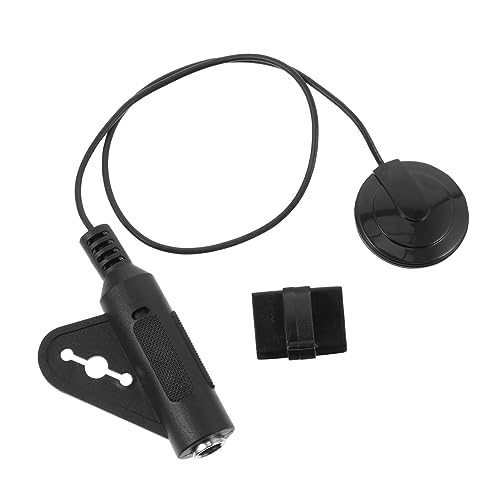 ibasenice ギター ウクレレ マンドリン バンジョー用ピックアップ ピエゾトランスデューサー 内蔵型 音響楽器対応 レコーディング アンプ接続可能