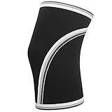 aqxreight Anti-Rutsch-Kniebandage für Outdoor-Sportarten, Neopr-Kniepolster, Kniestütze, Kompressionsmanschette, Bietet Kompression, Schützt den Körper vor und vor Körperverletzung.