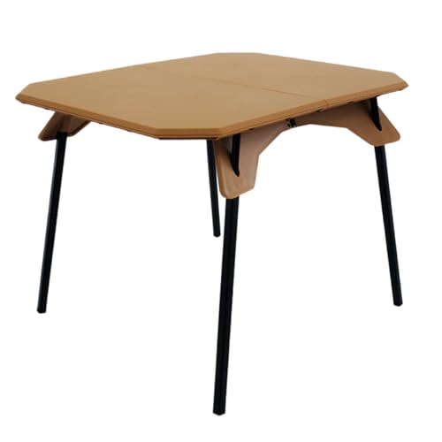 SueaLe Mesa plegable portátil para exteriores, altura ajustable, mesa de picnic, mesa de comedor para viajar, barbacoa, playa, duradera