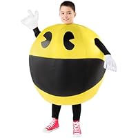 Funidelia Disfraz de Pac-Man hinchable para niño y niña,