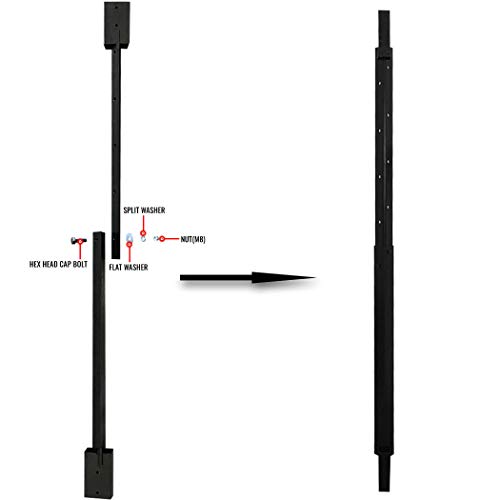 Image of Highwild 2x4 Target Hanger | Target Stand Base | Adjustable Height Steel Post | AR500 Steel Gong Targets Conversion Adapter