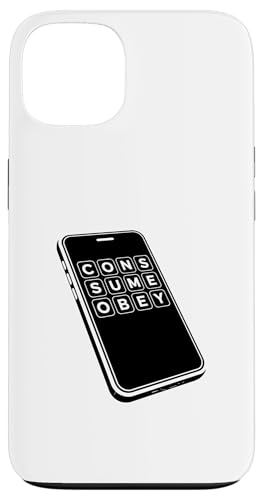 Conume Obey Dystopian Phone Doom Scrolling�f�W�^���J���g�B �X�}�z�P�[�X iPhone 13 �p