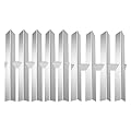 Dictirdy 2 Pack Heat Shields Grill Replacement Parts Heavy Duty 304 Stainless Steel 15.87” x 26.75” Flavorizer Bars for Weber Genesis 9896 Summit Silver A/B Gold A4 / B4 Platinum A4 / B4 Gas Grills
