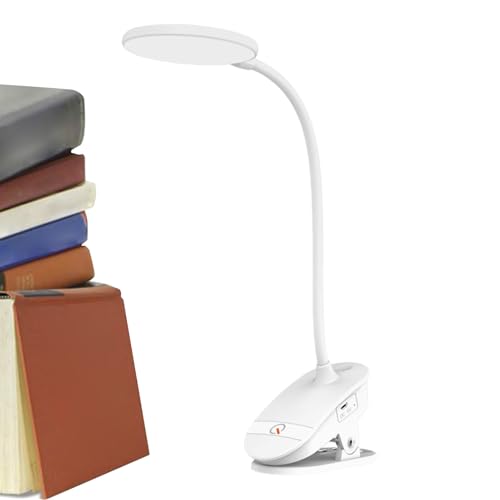 Lampe LED à clip pour bureau et chambre avec éclairage d'ambiance