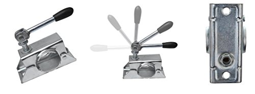 Bride de fixation Remorque Caravane Roue JOCKEY diam. 48mm ESCAMOTABLE