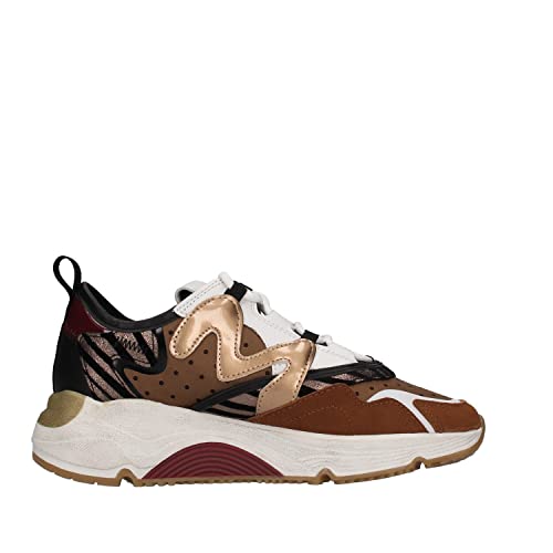 MANILA GRACE Sneaker Donna Marrone/Bronzo Art