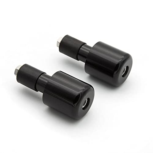 PROCNC Handle Bar Ends Grips Plug Fit for Suzuki GSX-R600 1999-2017 GSX-R750 2000-2017 GSX-R1000 2001-2017 GSXR600 750 2000-2014 GSXR1000 01-13 (Black)