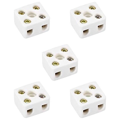 TA-VIGOR 2 Way Ceramic Terminal Blocks Cover