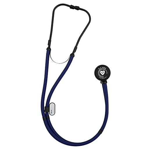 Estetoscópio Rappaport Duplo Pa Med Azul Black