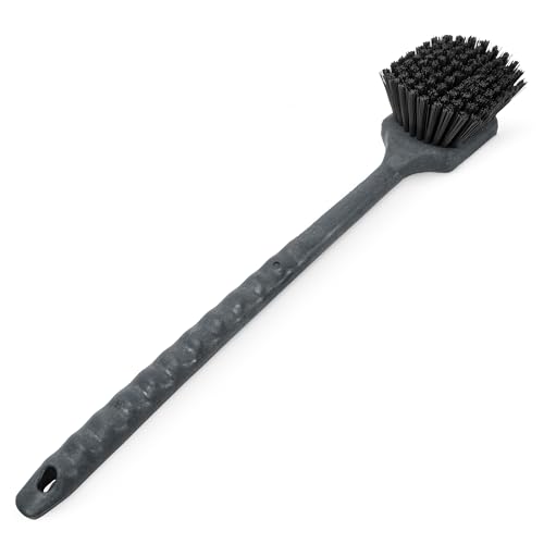 SPARTA Large Plastic Scrub Brush with Long Handle