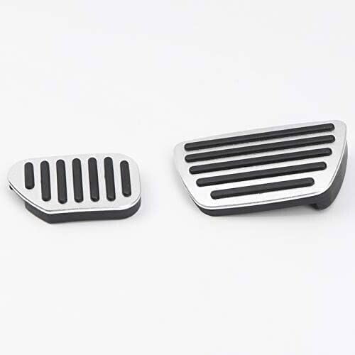 for Toyota 4Runner 2014-2024 Red Gas Brake Pedal Pad Cover 2pcs Car Accessories