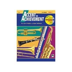 Amazon | Accent on Achievement, Book 1 - B-Flat Clarinet - Bk+CD