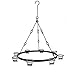 Sunjoy Illuminate Your Gazebo with This Fully Assembled 6 LED Cancle Hanging Chandelier