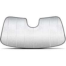 Custom Fit Windshield Foldable Sunshade for 2019 2020 2021 2022 2023 2024 2025 2026 Chevrolet Silverado 1500, Regular Cab, Double Cab, Crew Cab, UV Rays Protector Dual-Purpose