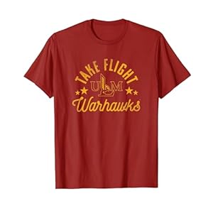 Louisiana Monroe ULM Warhawks Logo T-Shirt
